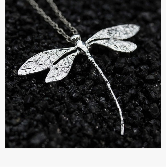 Dragonfly Necklace  Tarnish resistant NP - Picture 12 of 13